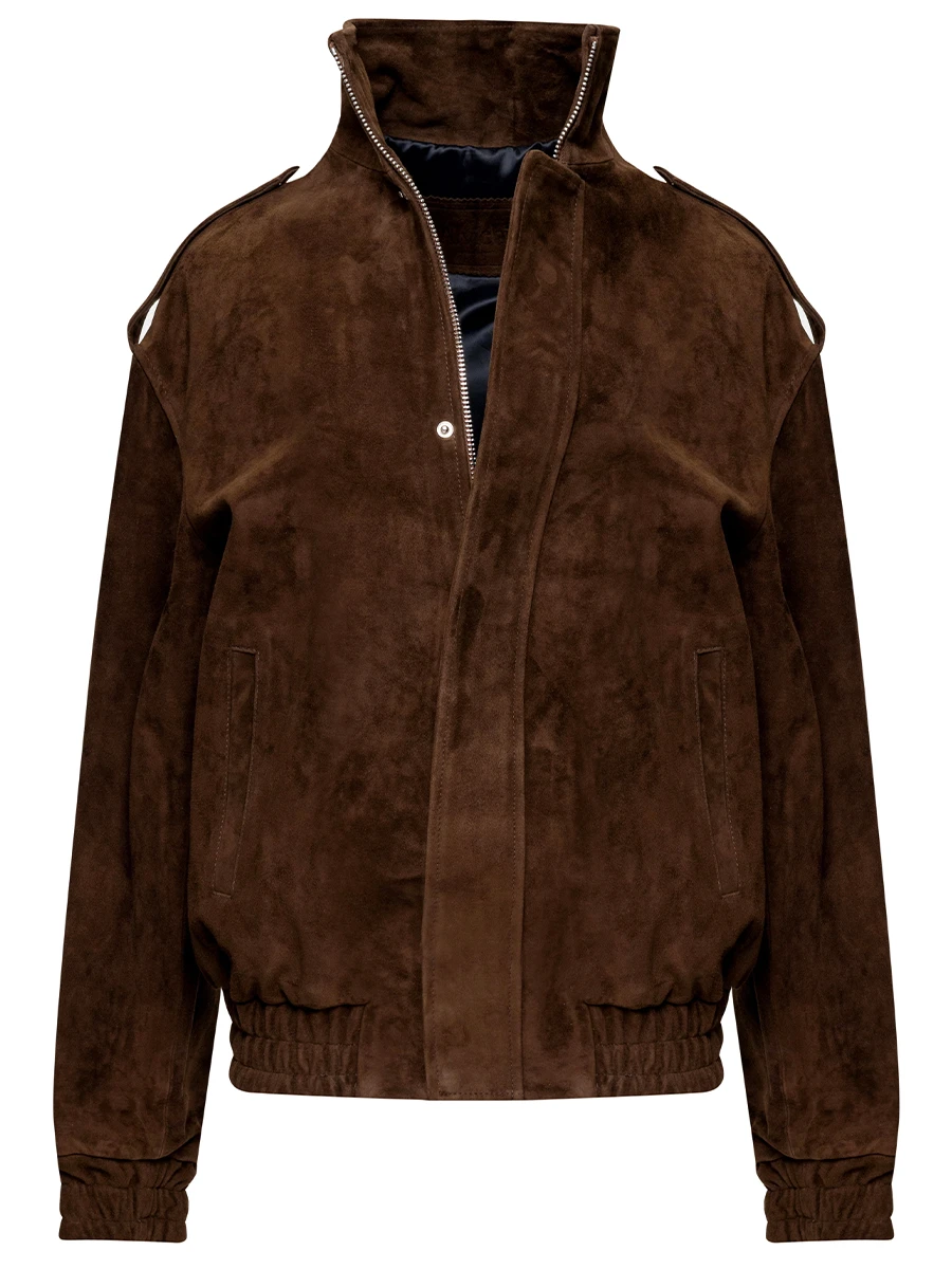 Куртка из замши