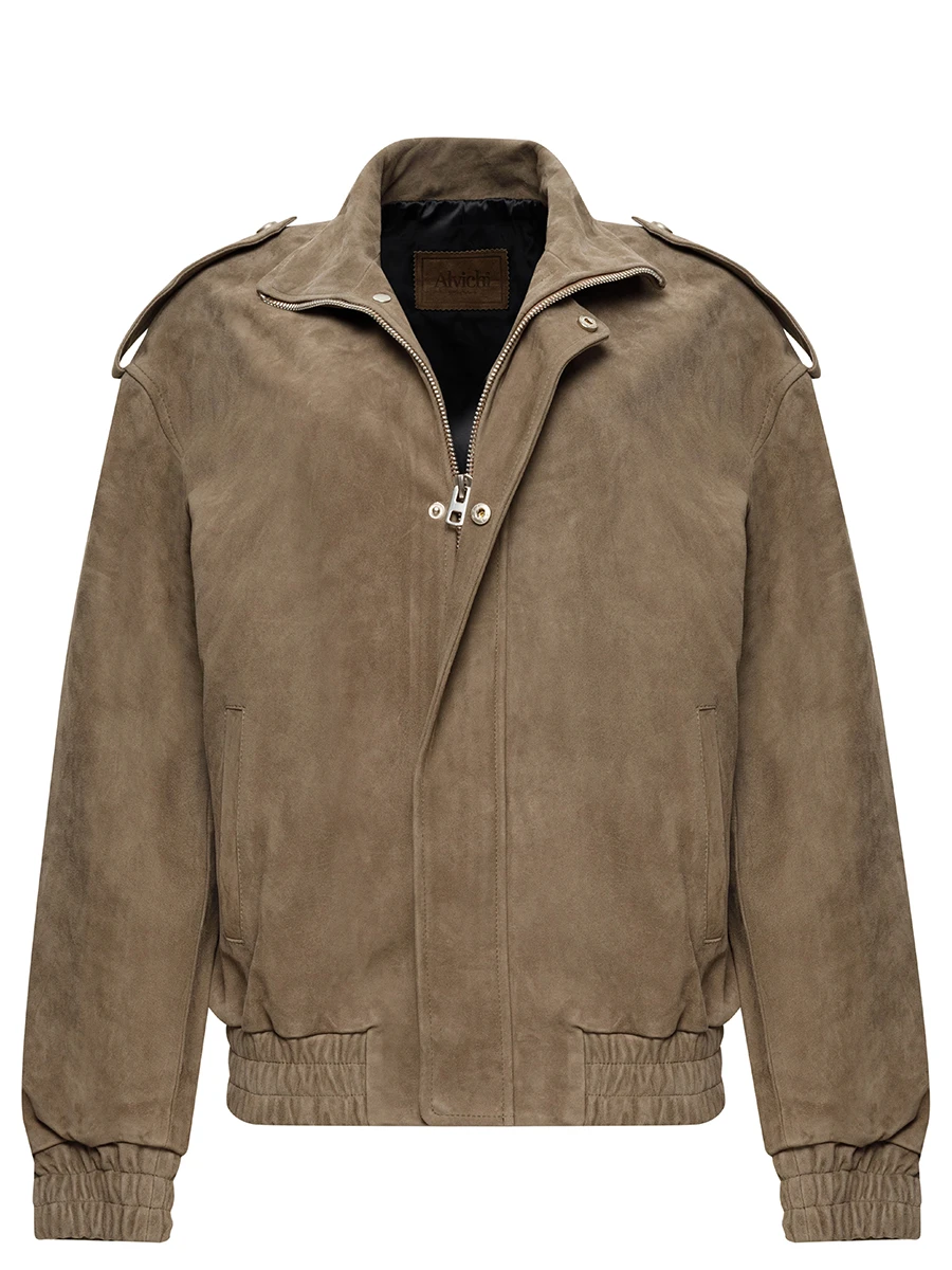 Куртка из замши