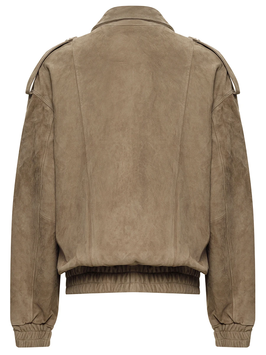 Куртка из замши