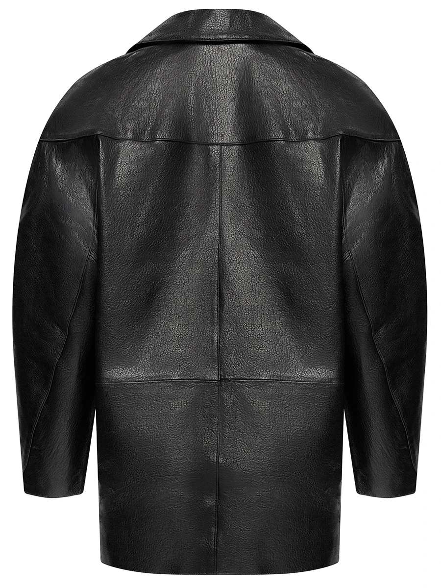 Пиджак кожаный