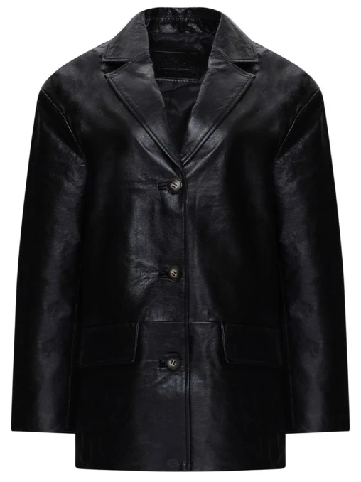 Пиджак кожаный ALVICHI