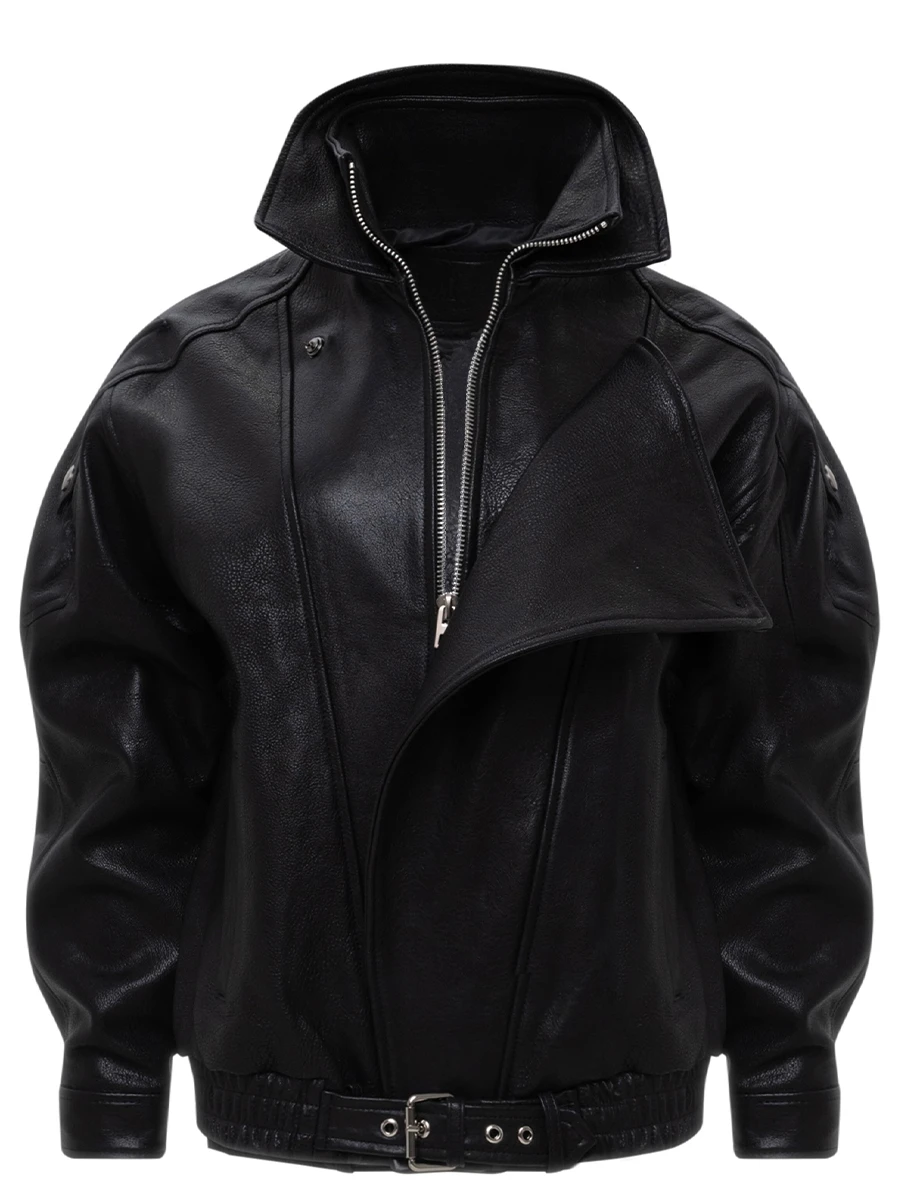 Куртка кожаная