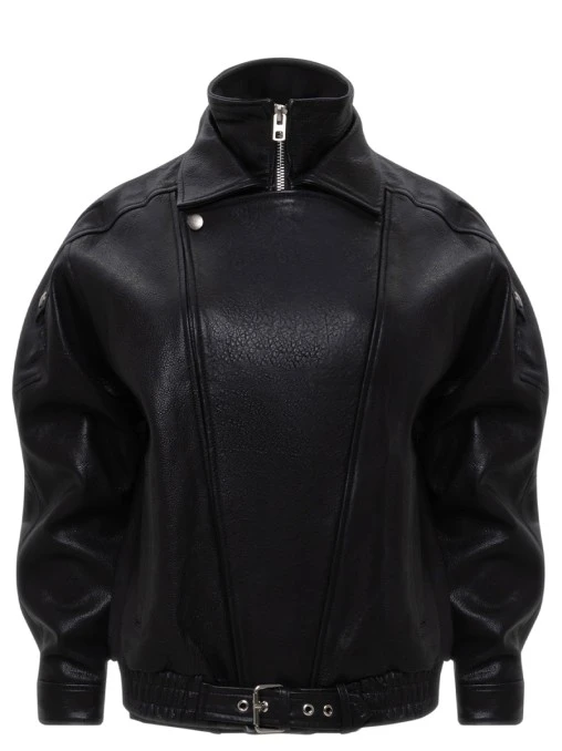 Куртка кожаная ALVICHI