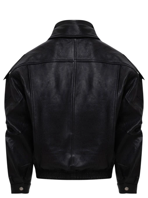 Куртка кожаная ALVICHI