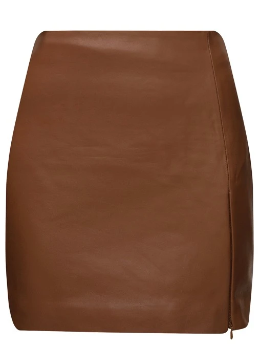 Юбка кожаная ALVICHI