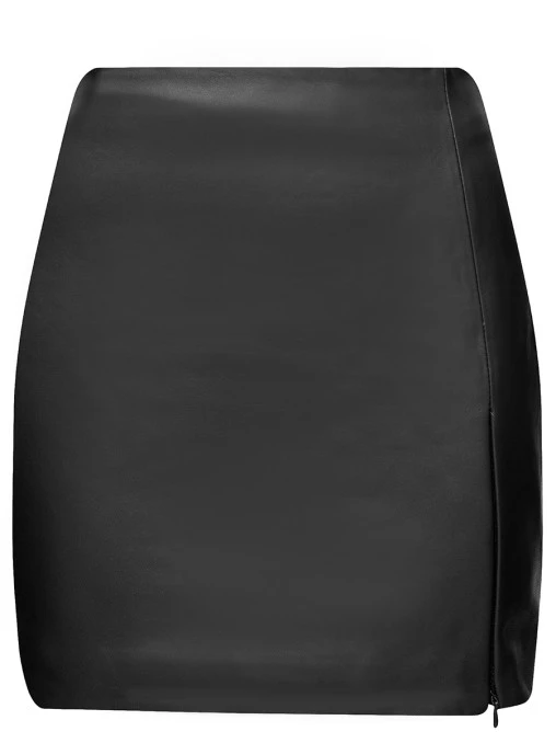 Юбка кожаная ALVICHI