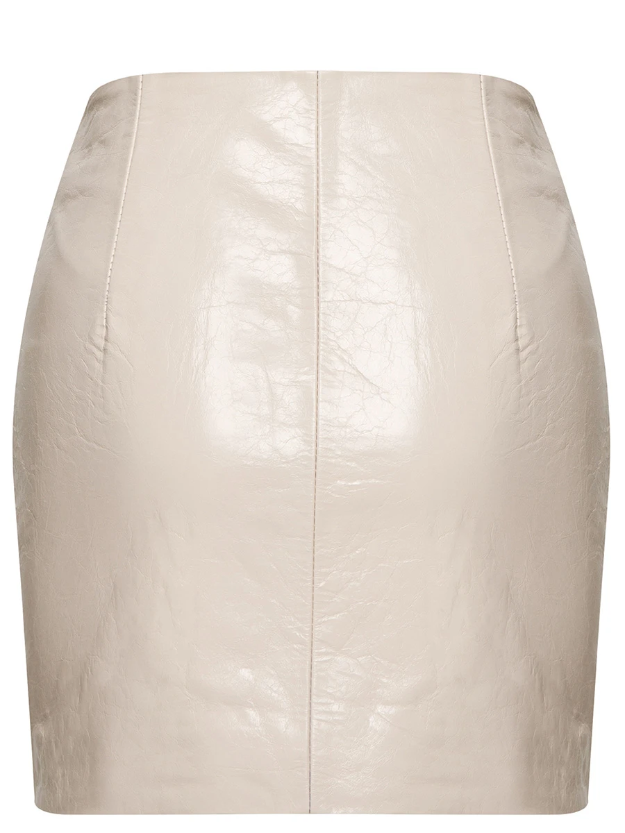 Юбка кожаная