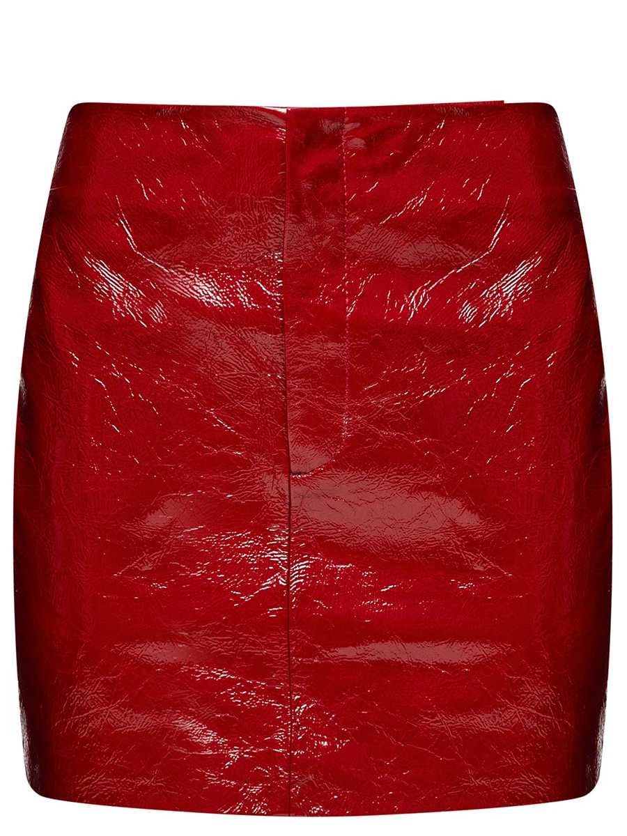 Юбка кожаная