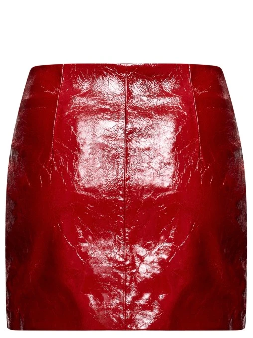 Юбка кожаная ALVICHI