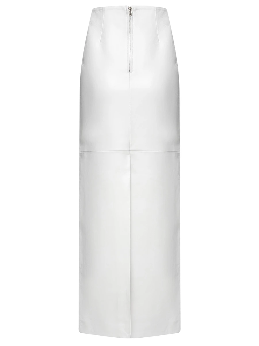 Юбка кожаная