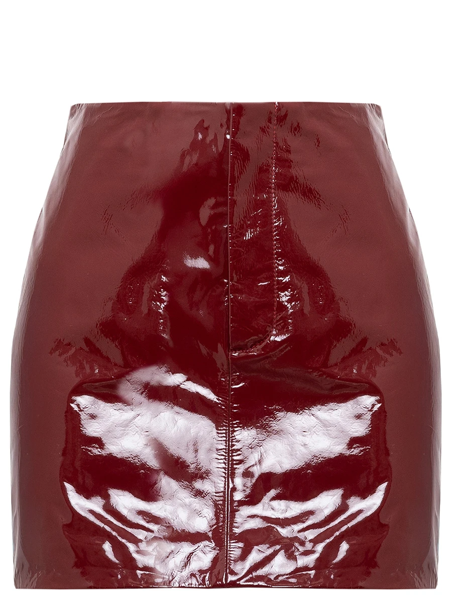 Юбка кожаная