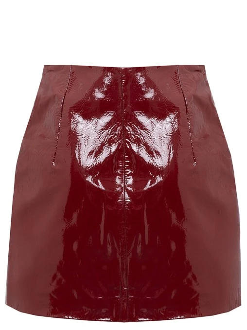 Юбка кожаная ALVICHI