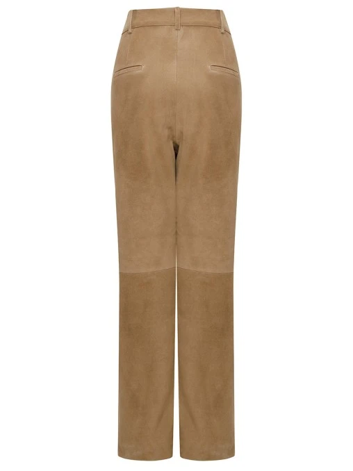 Брюки из замши ALVICHI