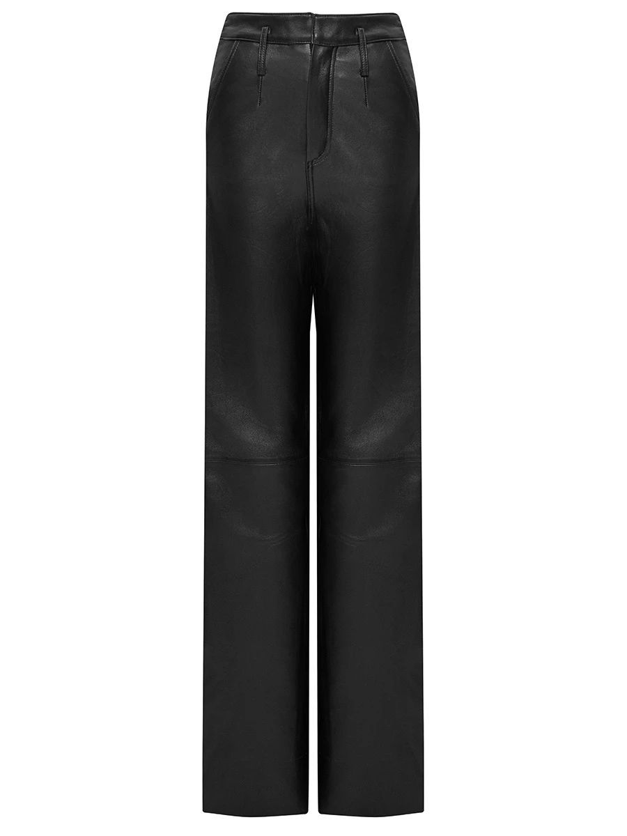 Брюки кожаные