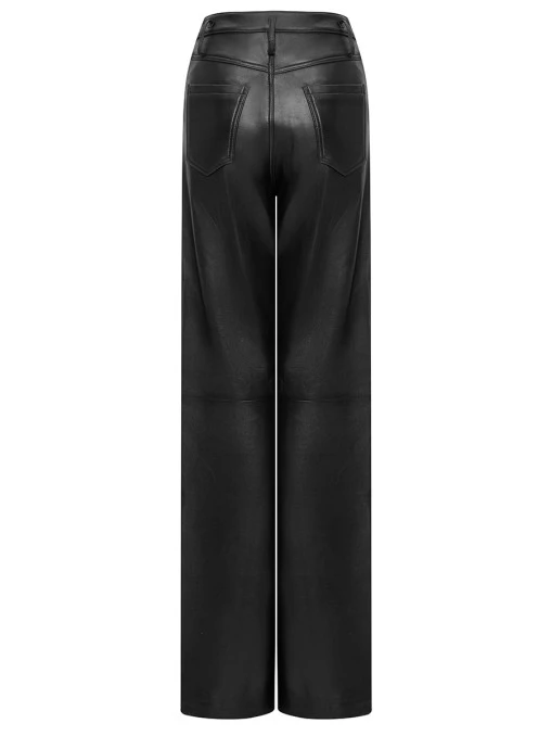 Брюки кожаные ALVICHI