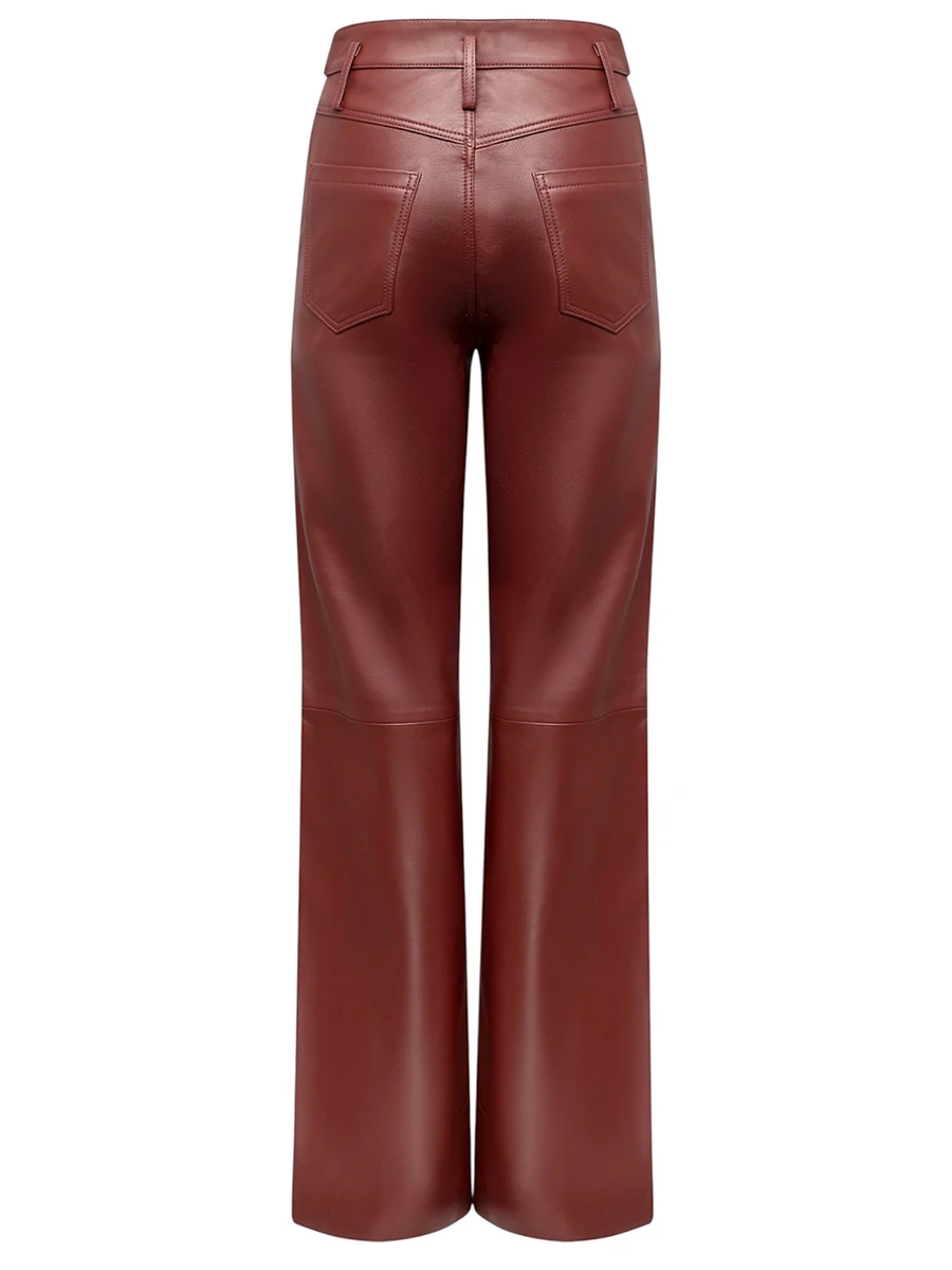 Брюки кожаные