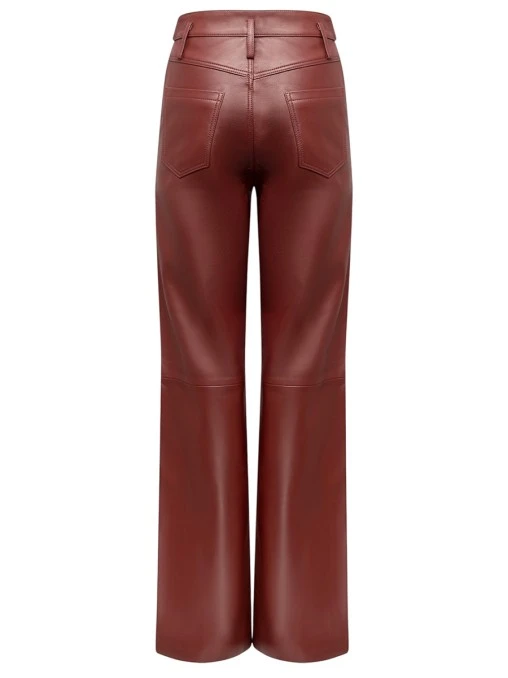 Брюки кожаные ALVICHI