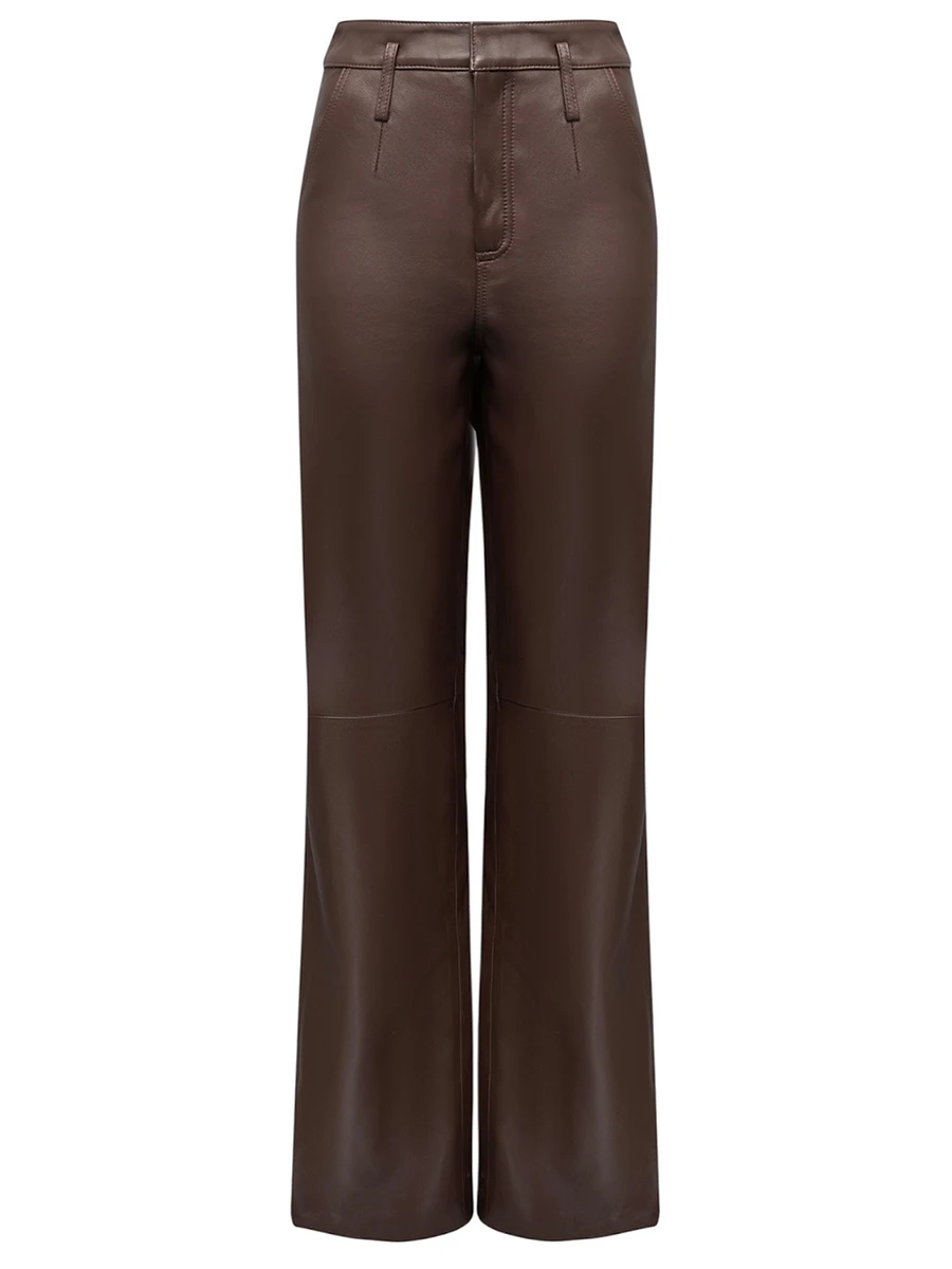 Брюки кожаные