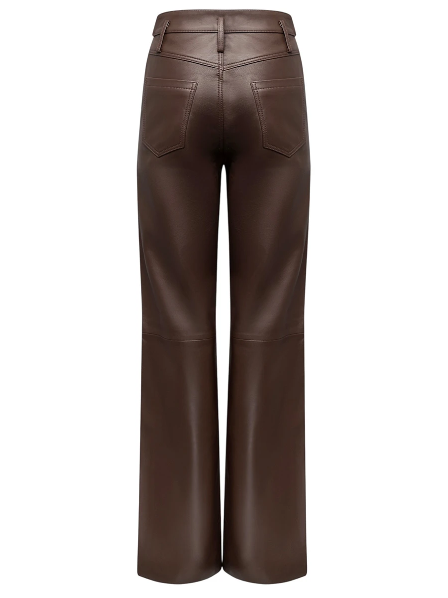 Брюки кожаные