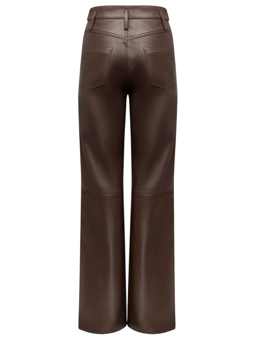 Брюки кожаные ALVICHI