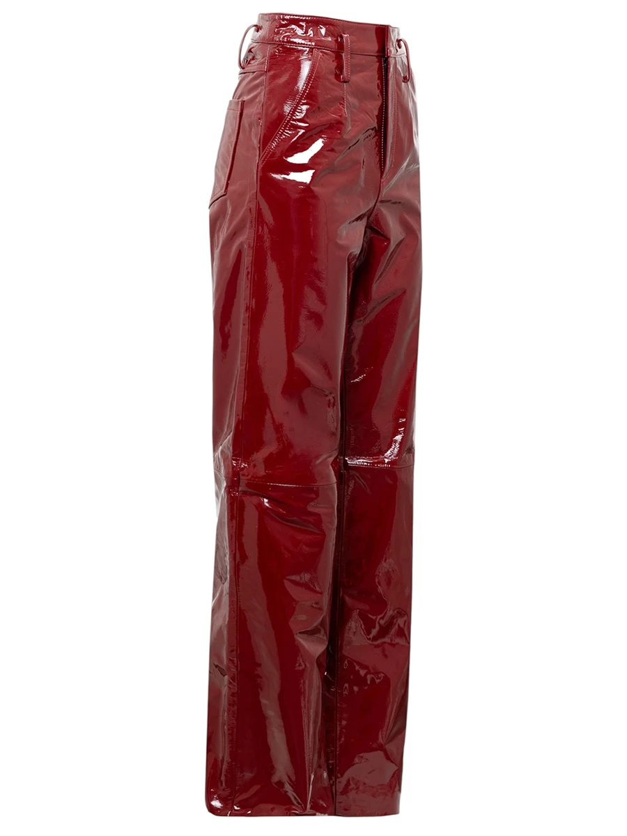 Брюки кожаные