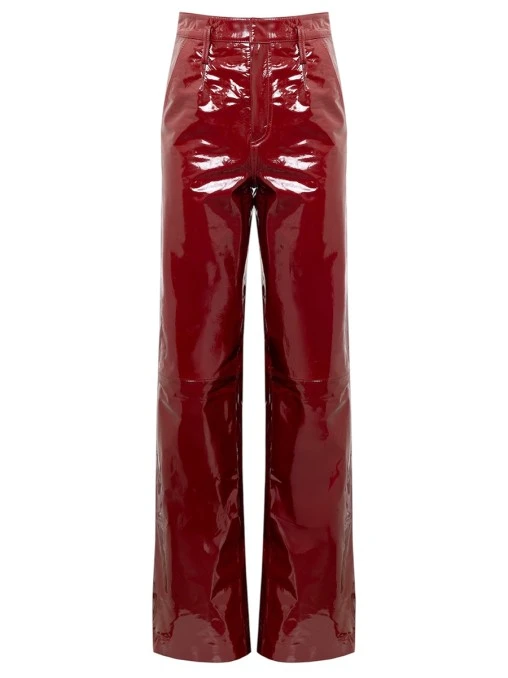 Брюки кожаные ALVICHI