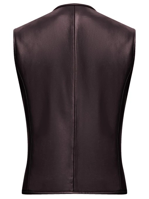 Жилет кожаный ALVICHI