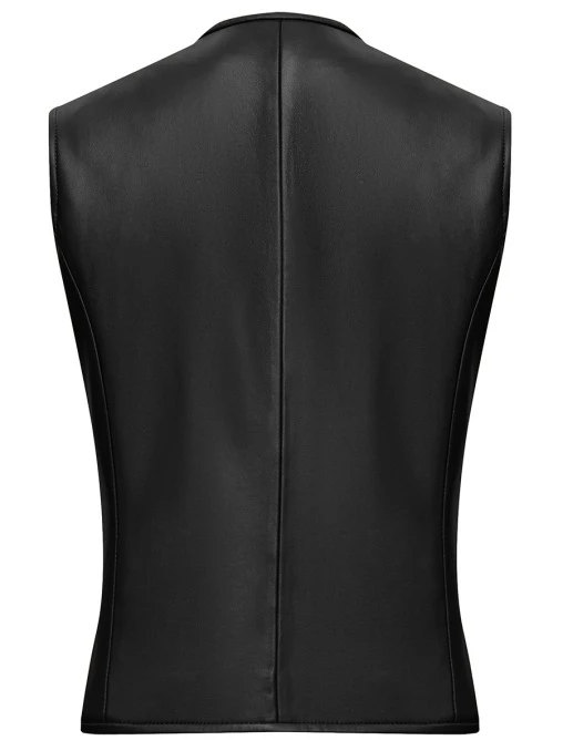 Жилет кожаный ALVICHI