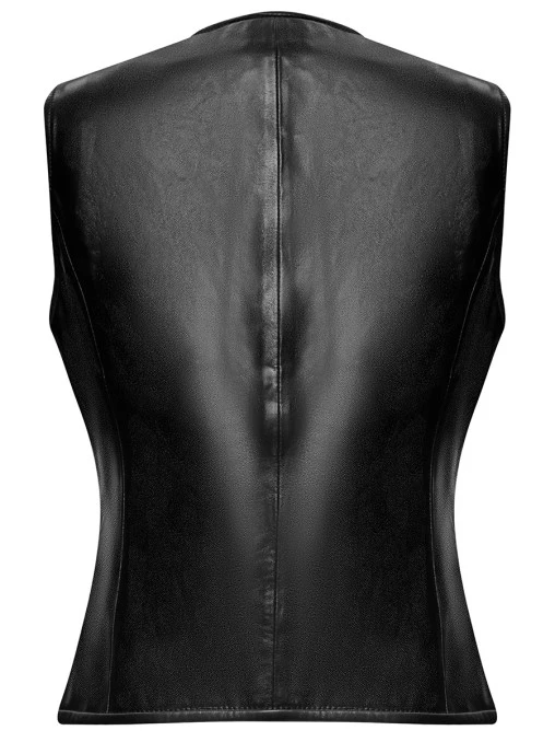 Жилет кожаный ALVICHI