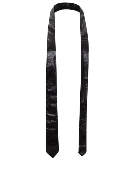 Галстук кожаный ALVICHI