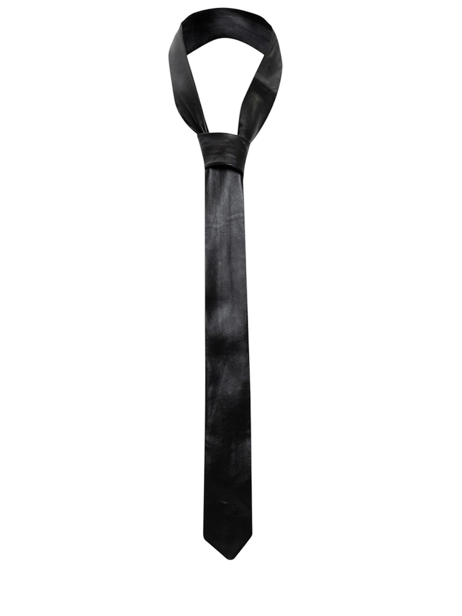 Галстук кожаный