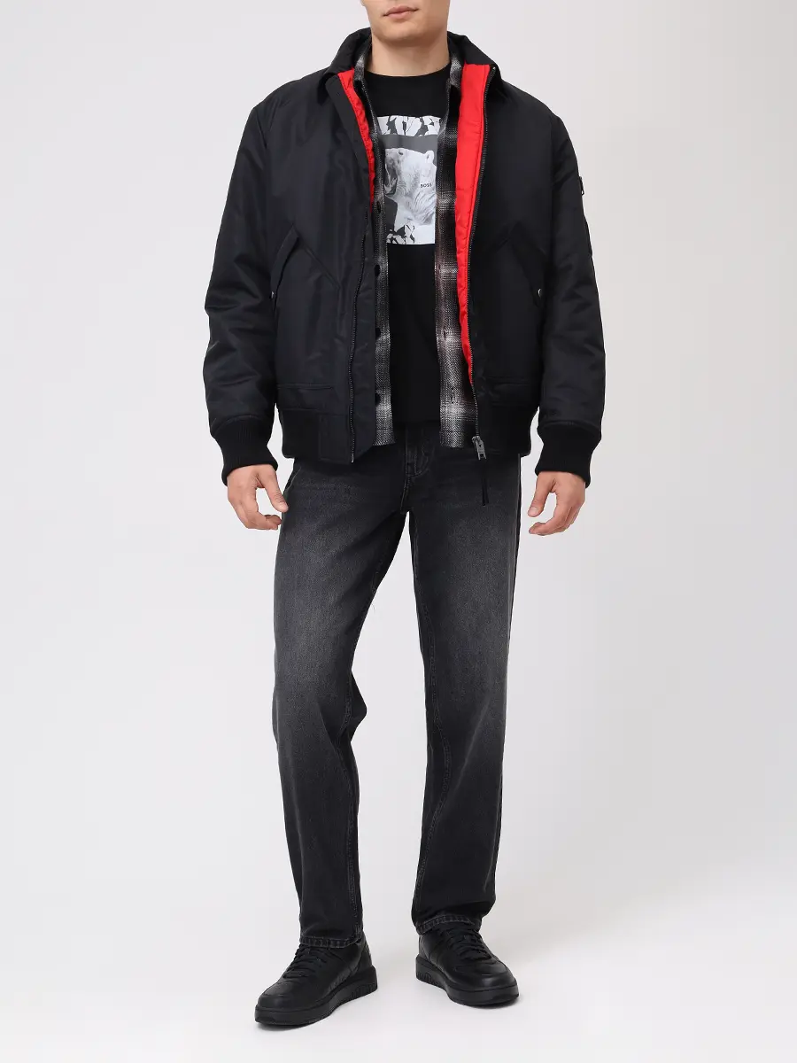 Куртка однотонная