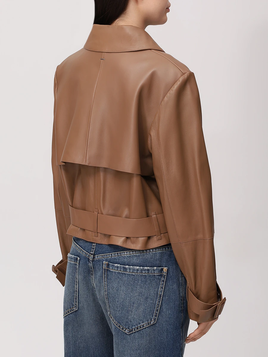 Куртка кожаная