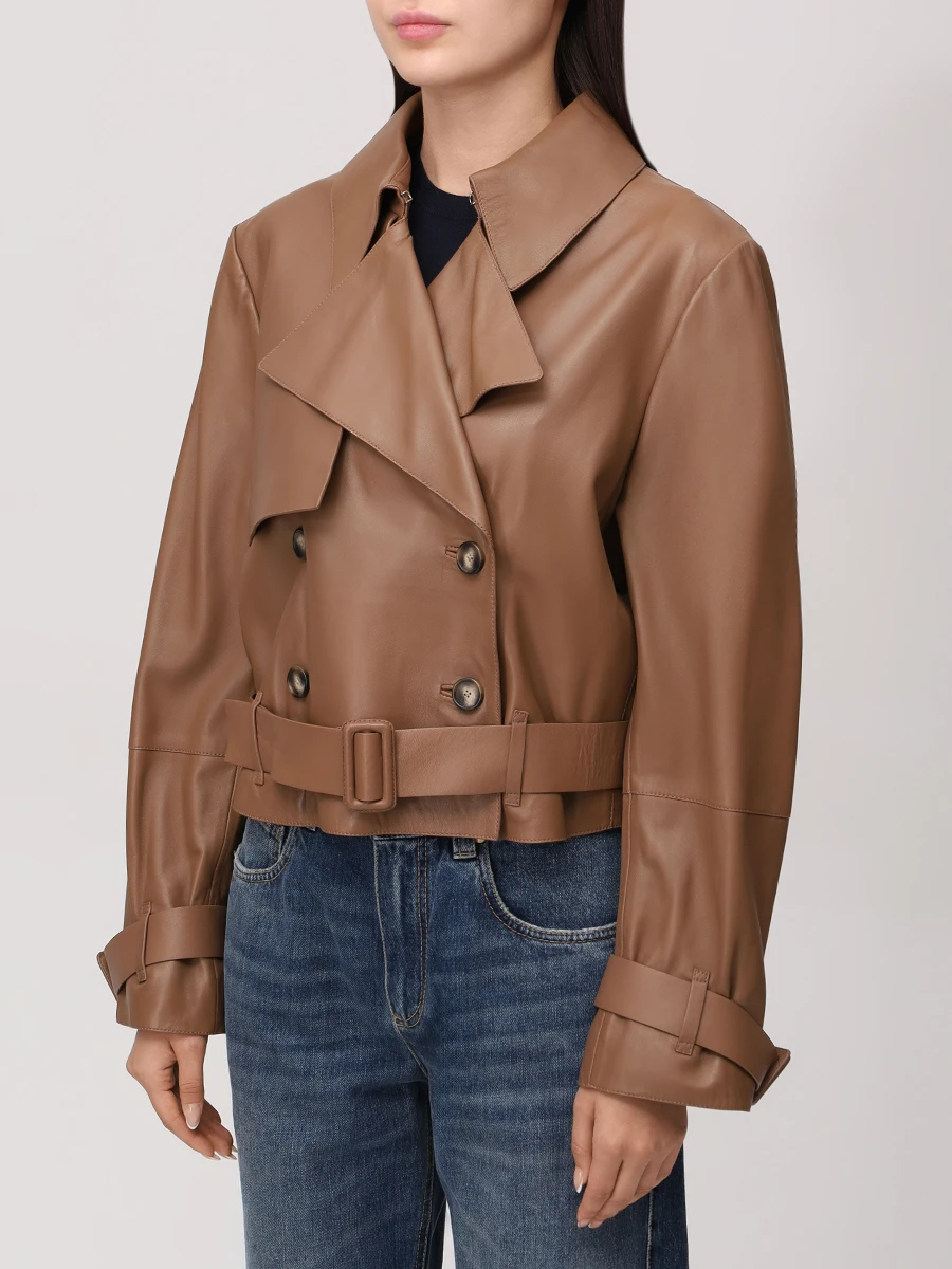 Куртка кожаная