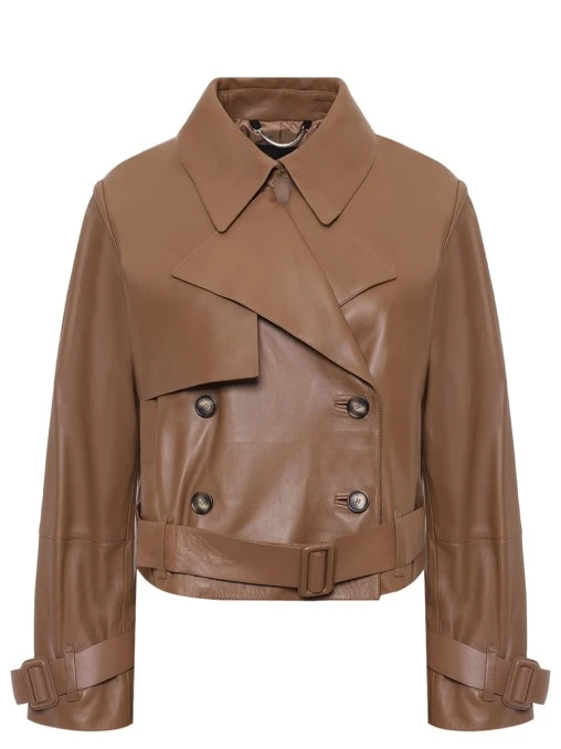 Куртка кожаная BOSS