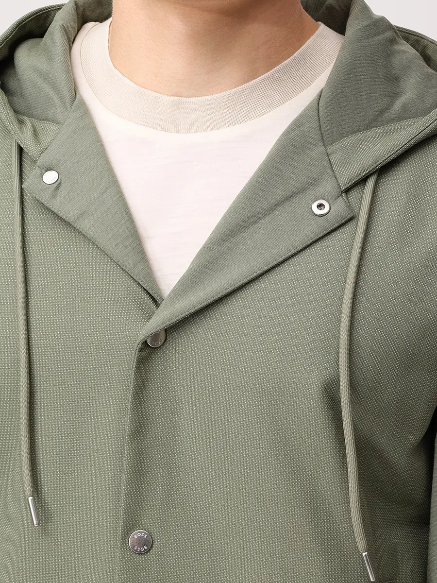 Куртка из лиоцелла и шерсти