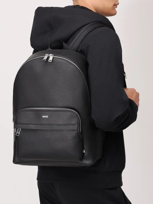 Рюкзак кожаный BOSS