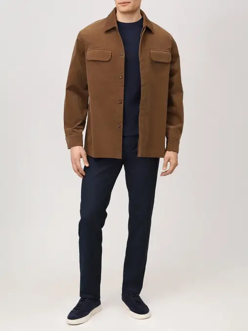 Футболка из лиоцелла и шерсти BOSS