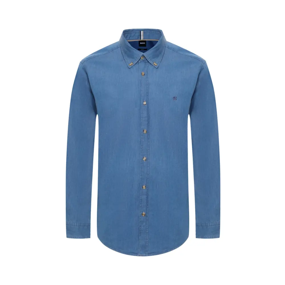 Рубашка Slim Fit хлопковая