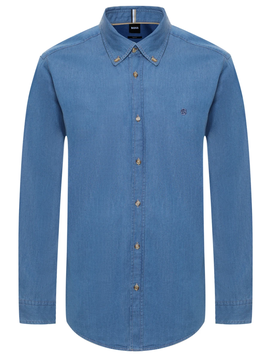 Рубашка Slim Fit хлопковая