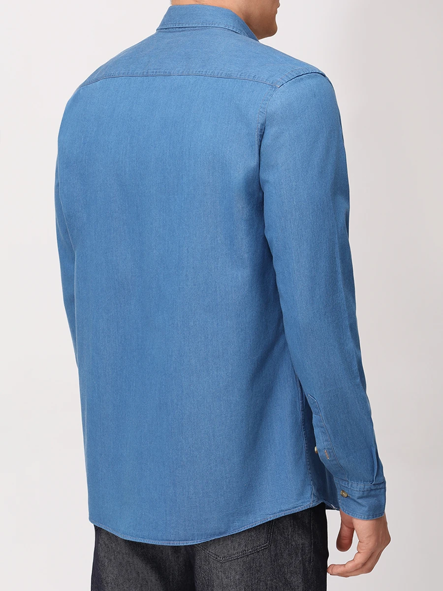 Рубашка Slim Fit хлопковая