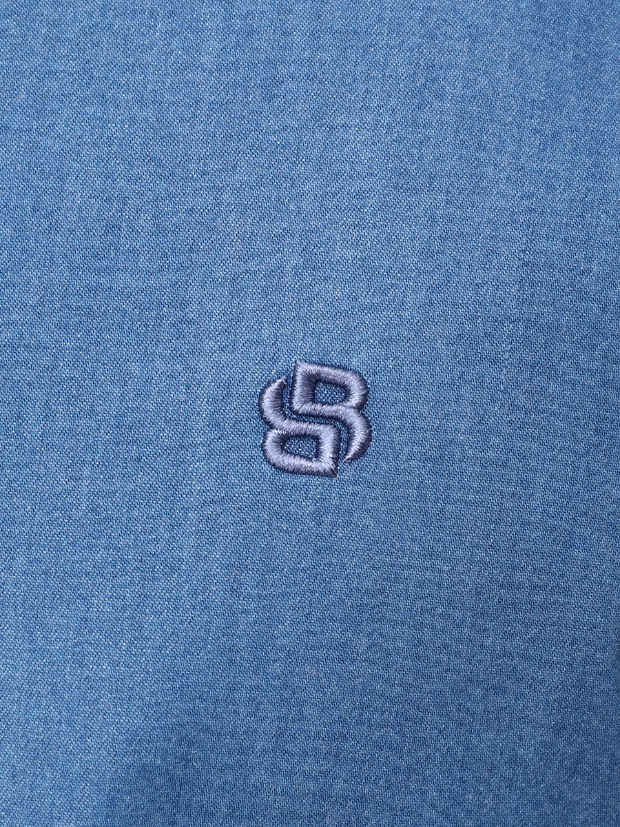 Рубашка Slim Fit хлопковая