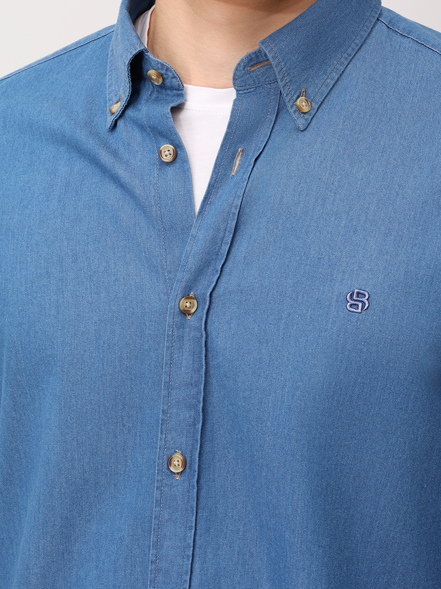 Рубашка Slim Fit хлопковая