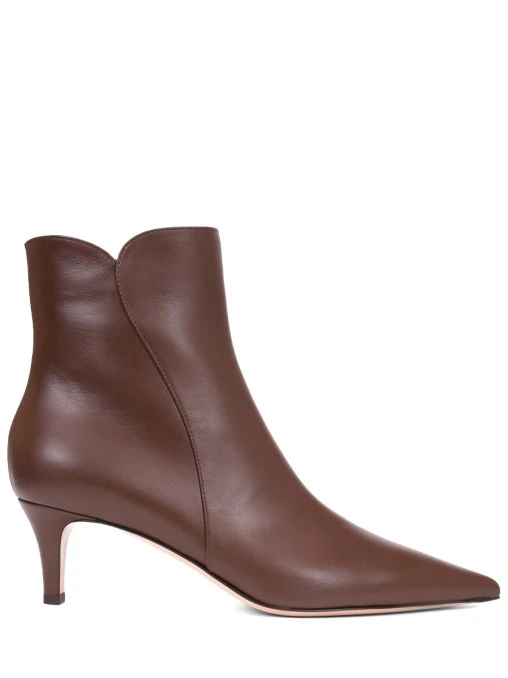Ботильоны кожаные Levy GIANVITO ROSSI