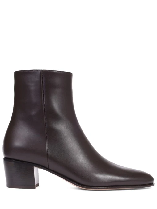 Ботильоны кожаные Spencer GIANVITO ROSSI