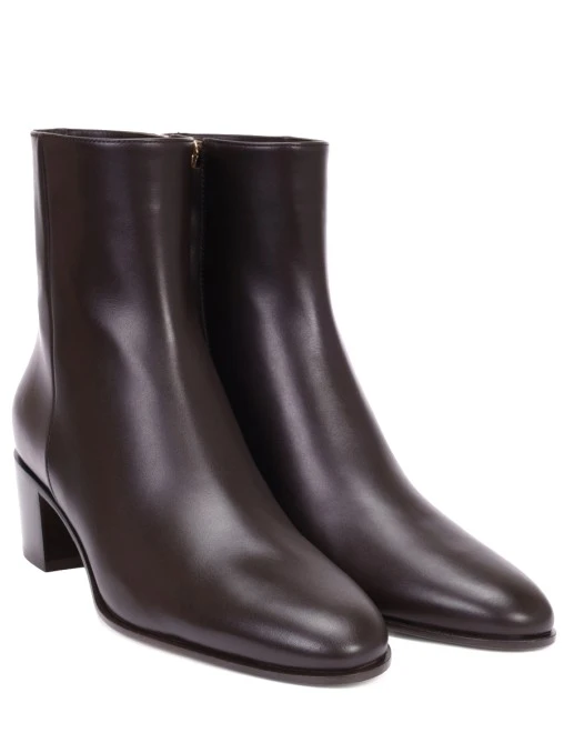 Ботильоны кожаные Spencer GIANVITO ROSSI