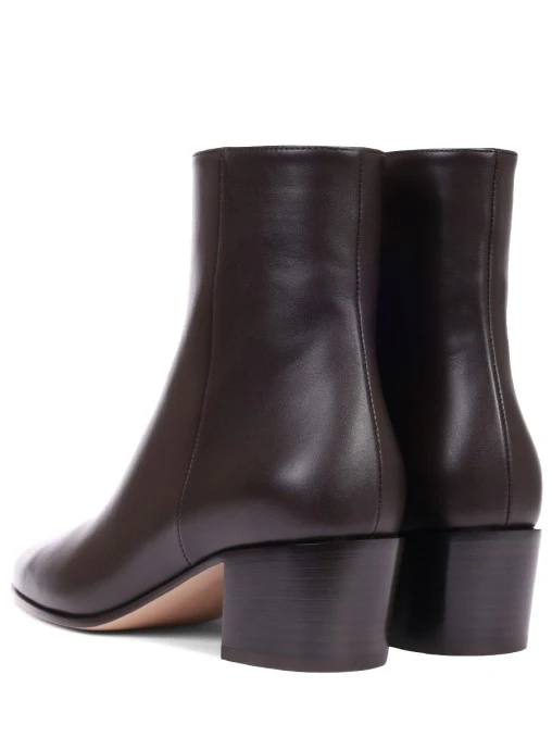 Ботильоны кожаные Spencer GIANVITO ROSSI