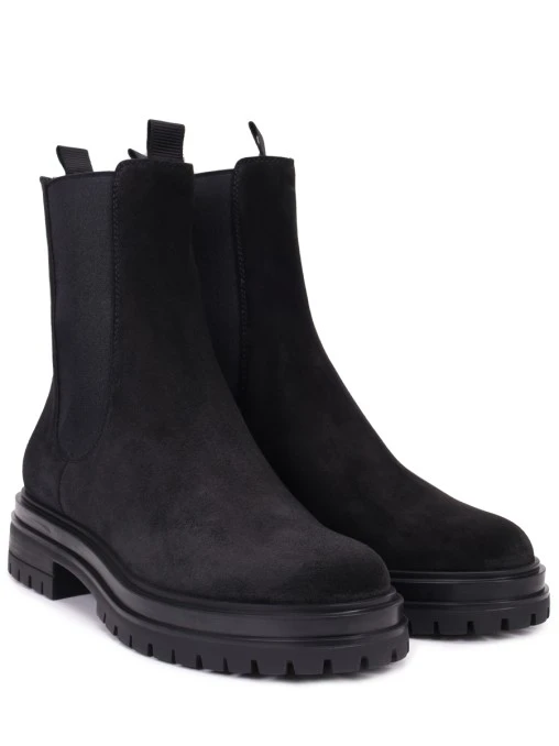 Челси замшевые на меху GIANVITO ROSSI