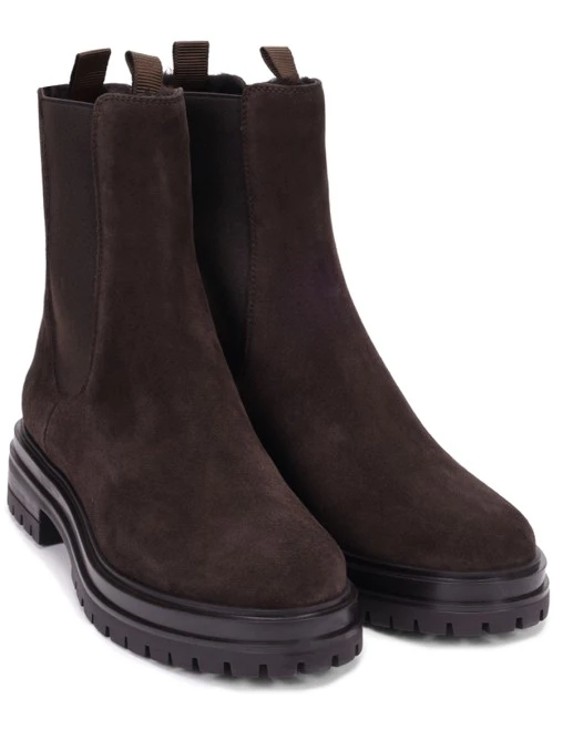 Челси замшевые на меху GIANVITO ROSSI