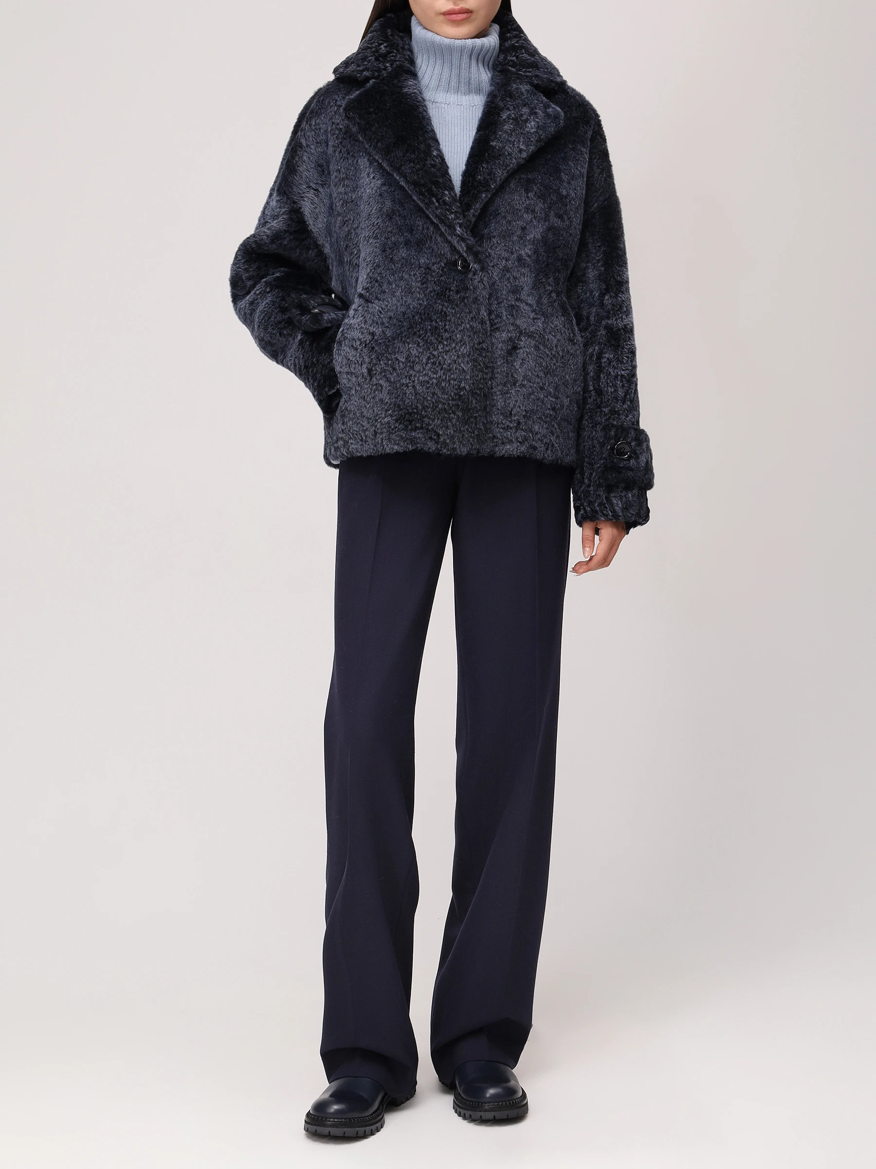 Дубленка из овчины двусторонняя